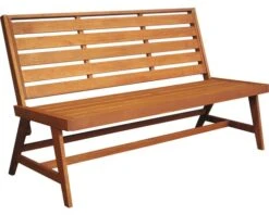 SENS-LINE Tuinbank Malibu 3-zits Hardhout 150x66x87 Cm