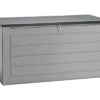 GARDEN PLACE Opbergbox Stella Kunststof Grijs 680 L, 146,5x71x75 Cm
