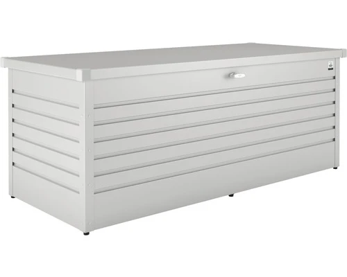 BIOHORT Opbergbox 180 Staal Zilver 800 L, 181x79x71 Cm 1 BIOHORT Opbergbox 180 Staal Zilver 800 L, 181x79x71 Cm