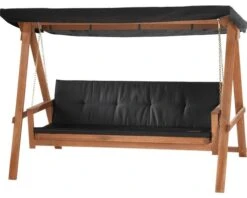 GARDEN PLACE Schommelbank Four Seasons 3-zits Hout, 235x120x178 Cm