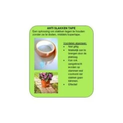 Anti-slakken Kopertape 4 M 9 Anti-slakken Kopertape 4 M -Tuinwinkel antislakken kopertape 1484052941 2 600